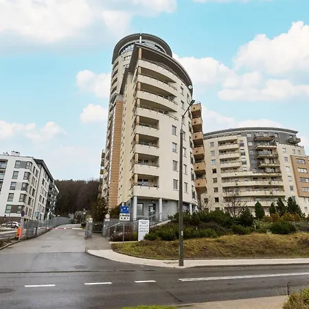 Blue Slowackiego With Balcony And Parking In By Renters Apartment