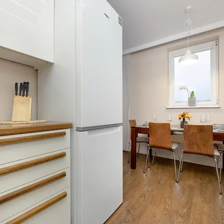 Blue Slowackiego With Balcony And Parking In By Renters * Gdansk